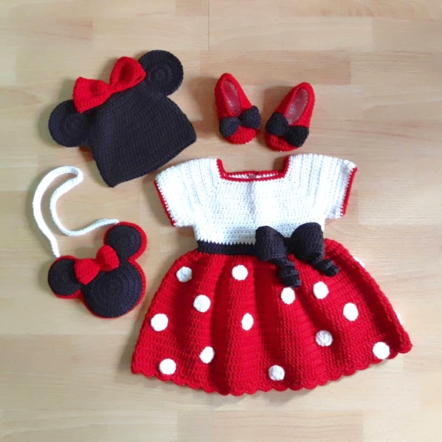 mickey mouse crochet outfit