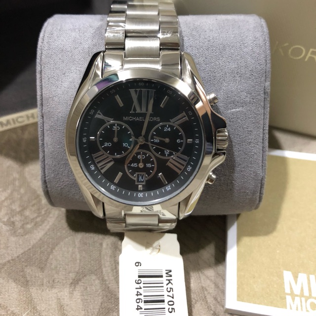 michael kors bradshaw watch black