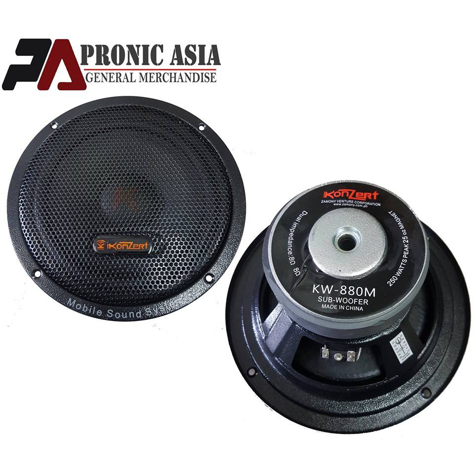 konzert subwoofer speaker