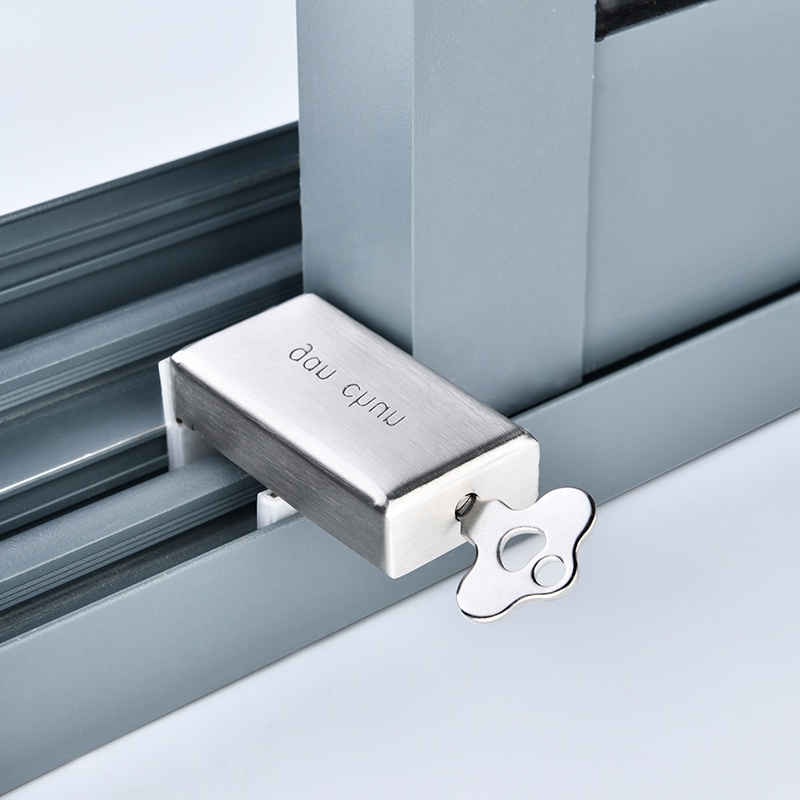 2022 NEW Window Security Key Lock Adjustalbe Sliding Door Restrictor
