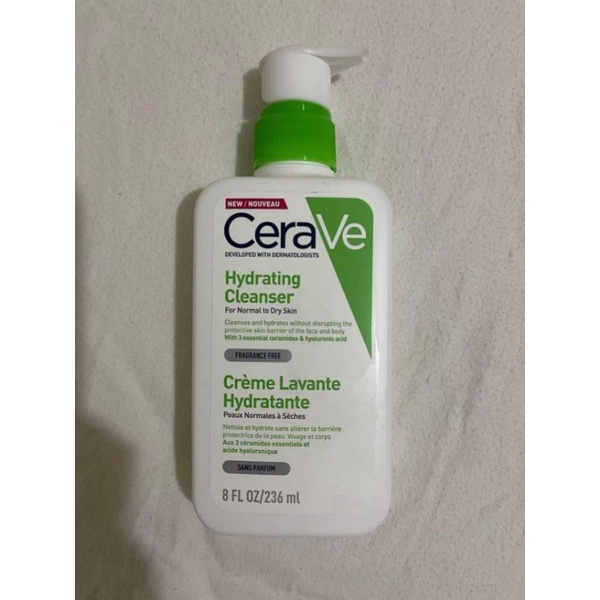 cerave hydrating cleanser 236 ml | Shopee Philippines