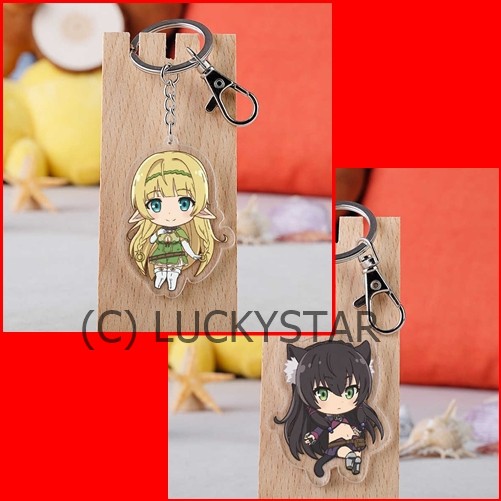LS Isekai Maou keychain How NOT to Summon a Demon Lord Anime Rem Galleu Shera  Greenwood | Shopee Philippines