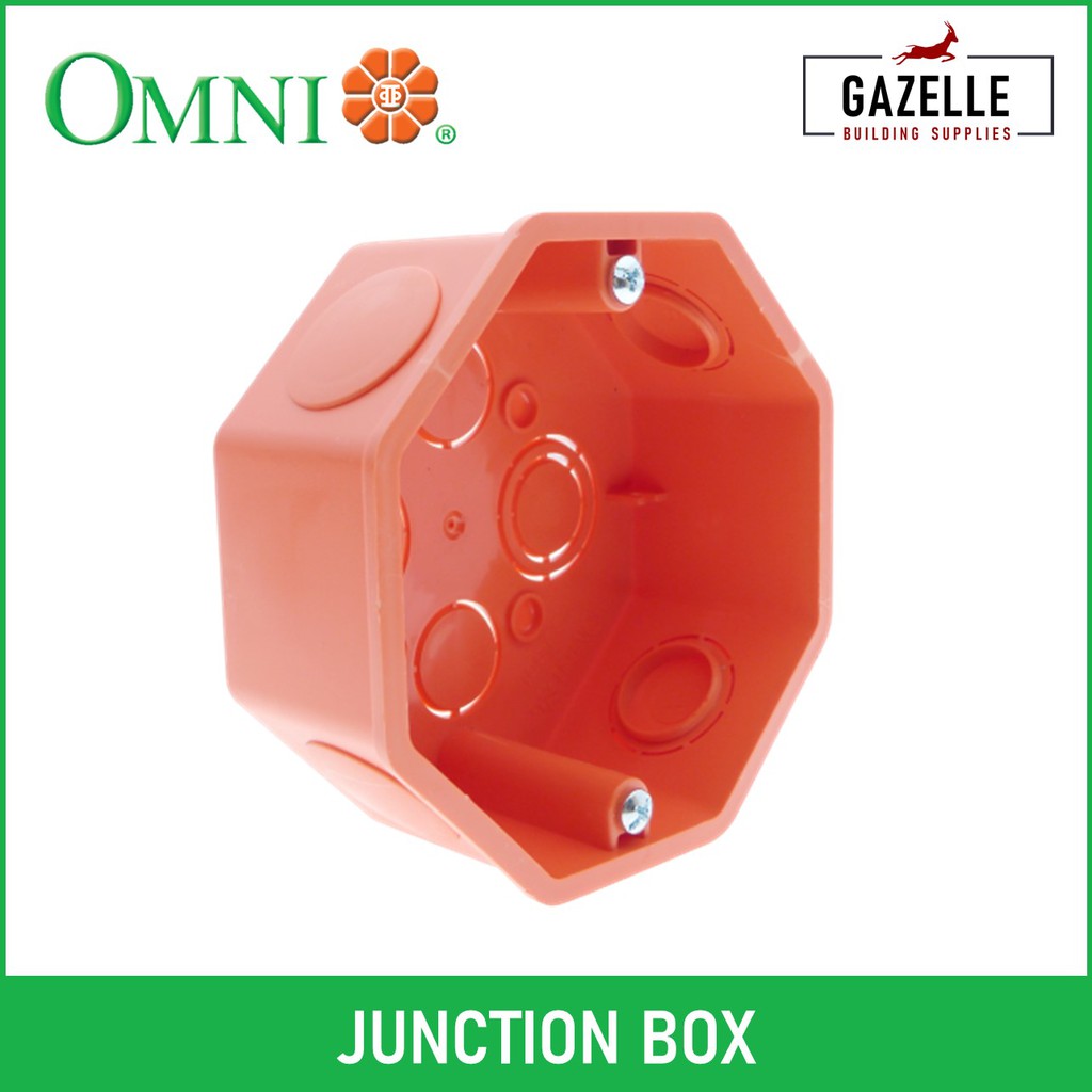 Omni PVC Junction Box Surface Type WSJ001 Shopee Philippines