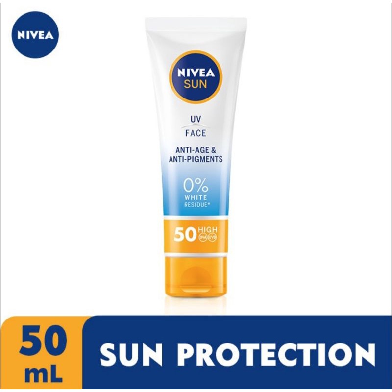 Nivea sun uv face q10 antiage and antipigments facial cream spf50
