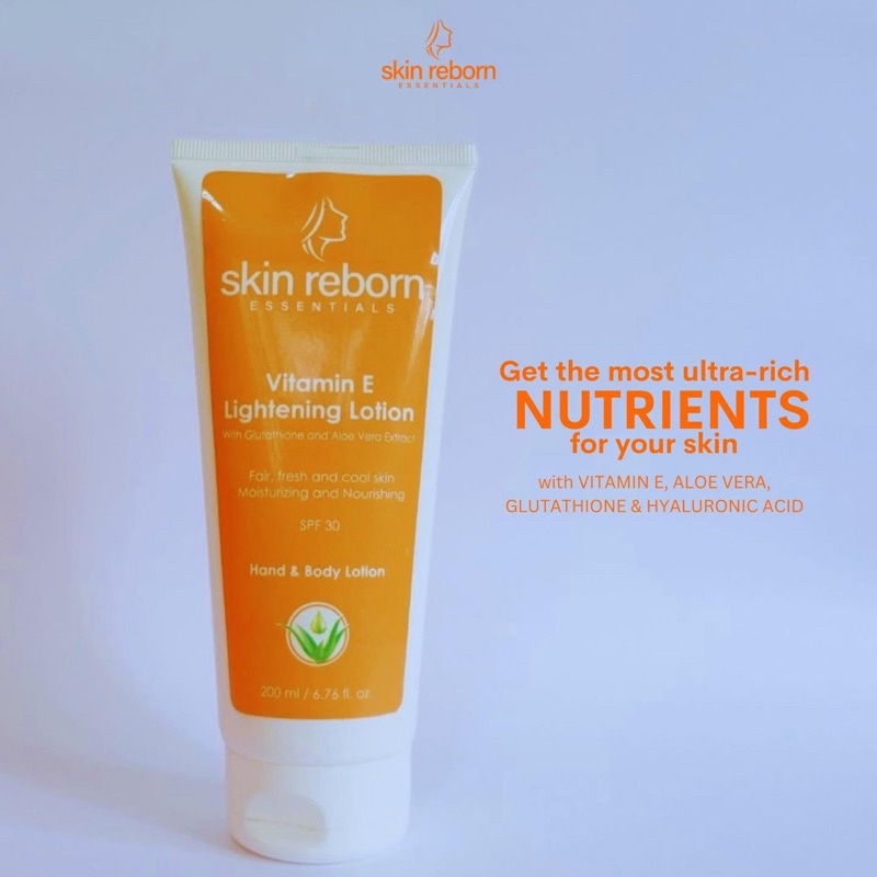 Skin Reborn Vitamin E Lightening Lotion 200ml Shopee Philippines