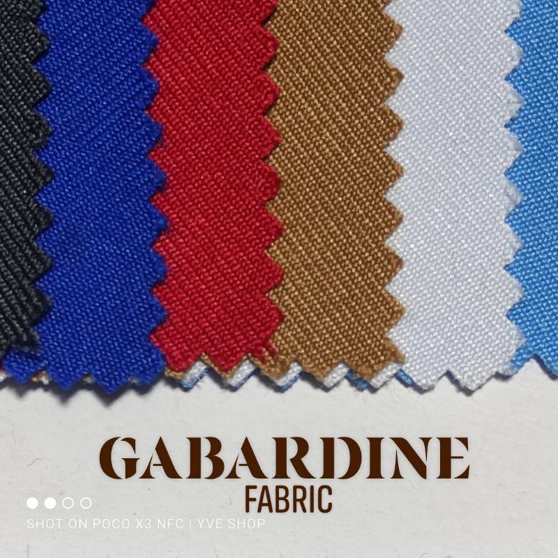 US GABARDINE Woven Fabric 60" width (Sold per yard) | Shopee Philippines