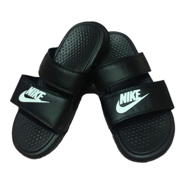 nike black strap sandals