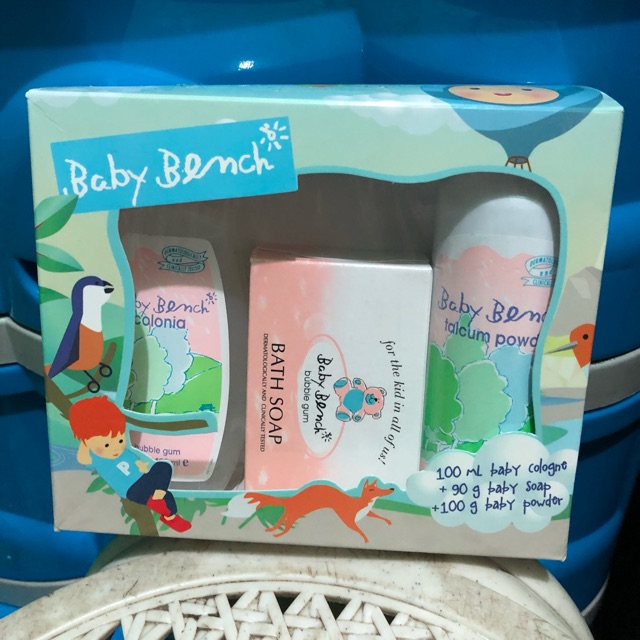 baby soap and powder
