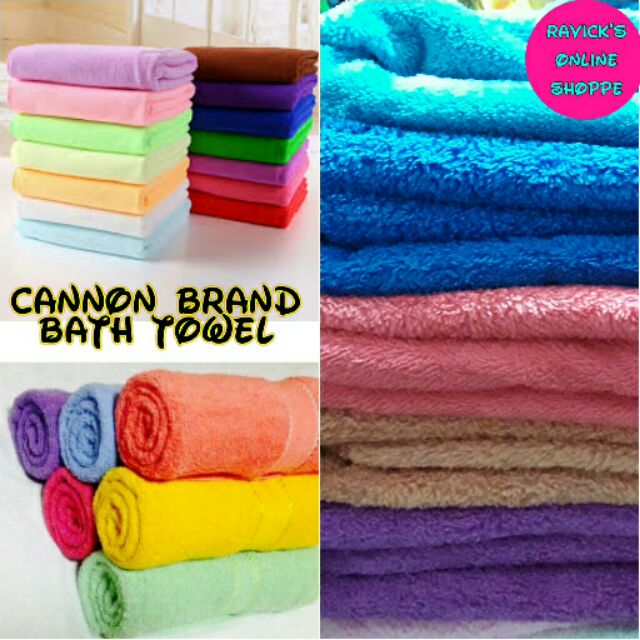 Cannon Brand Bath Towel Standard Size | Shopee Philippines