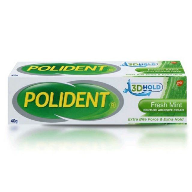 POLIDENT Denture Adhesive Cream 20g 40g 60g Shopee Philippines