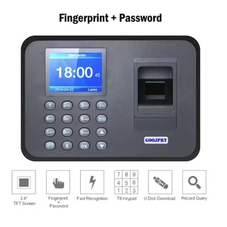 Biometric Attendance System, Fingerprint, USB Reader, Time Clock Employee Control Electronic