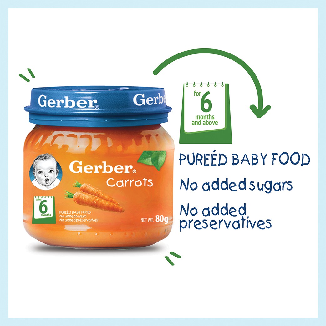 gerber carrot puree