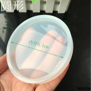 DIY Double Link 2 Microscopic Flat Bottom Cactus Simulation Plant Mirror Silicone Mold Epoxy Swing Table #4