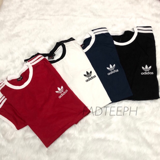 adidas 3 stripes tee men