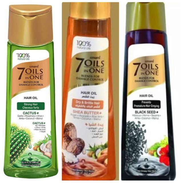 Emami 7 Oils in One Blends for Damage Control 200ml | Shopee Philippines