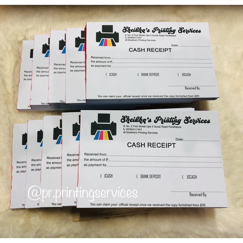 Product Invoice Receipt Personalized Shopee Philippines
