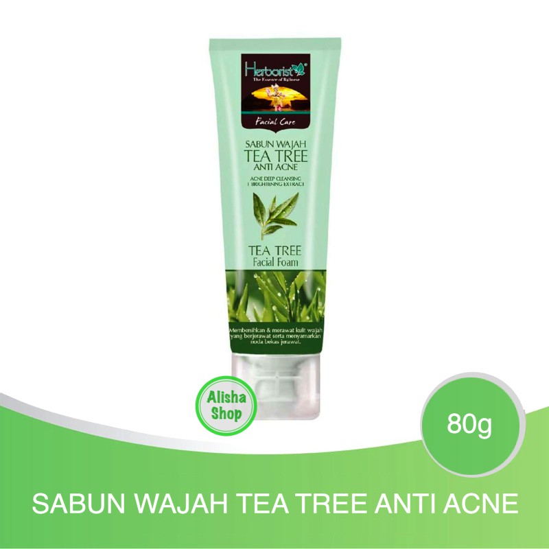 herborist tea tree facial foam