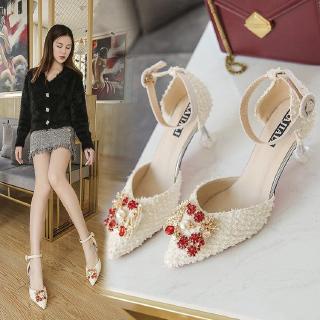 2.5 inch wedding shoes