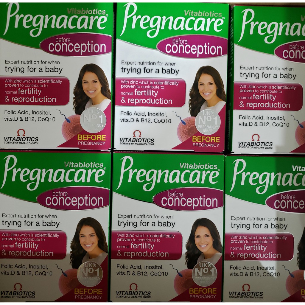 Vitabiotics Pregnacare For Her Before Conception 30 Tablets Uk 1 Pregnancy Supplement Brand Shopee Philippines