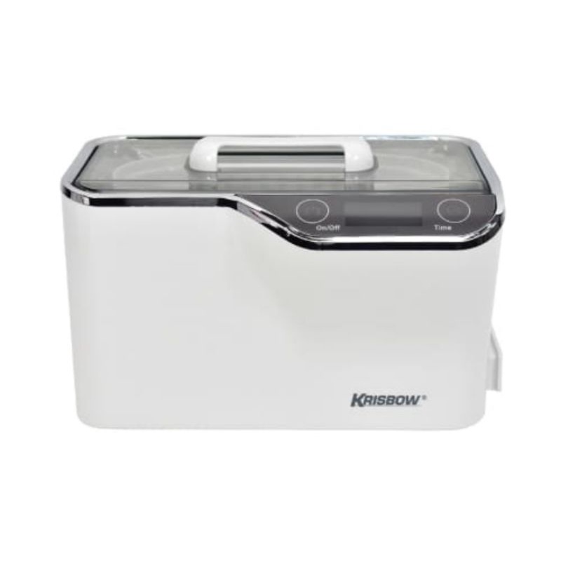 Krisbow Digital Ultrasonic Cleaner 600 ml / Ultrasonic Cleaner / Clock