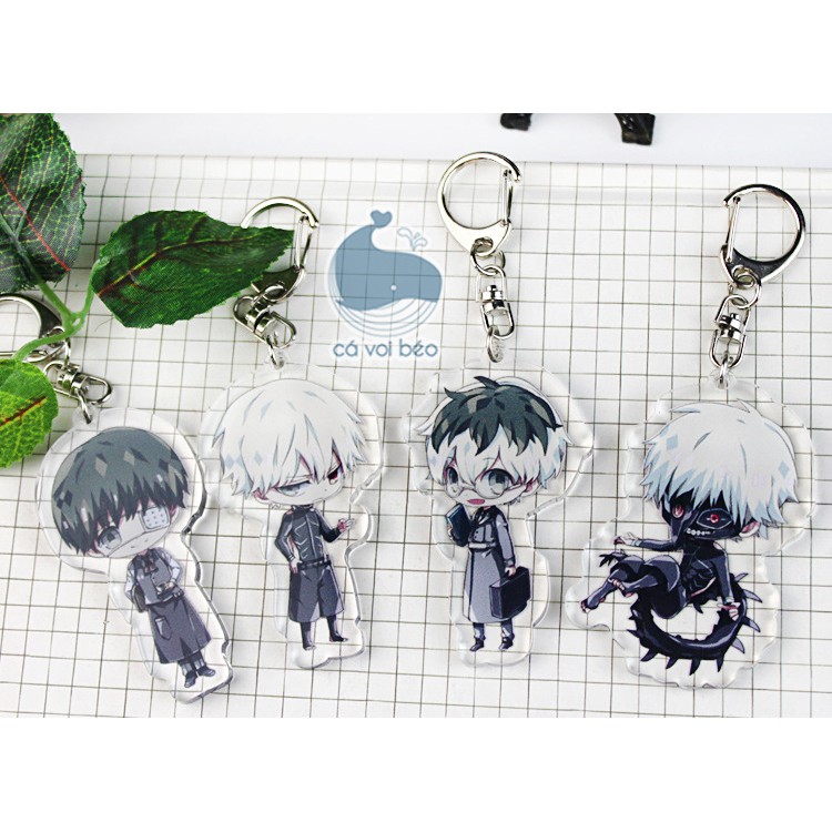 Tokyo Ghoul Kaneki Ken Haise Sasaki Suzuya Touka keychains grade 1