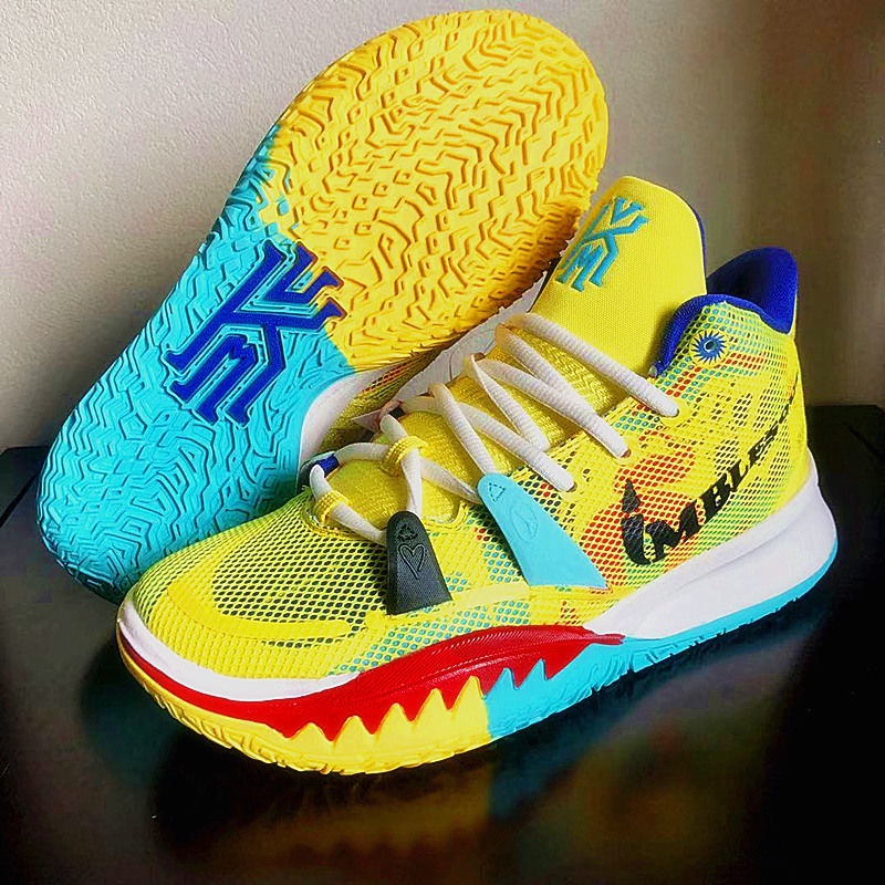 Steph curry hot sale spongebob shoes