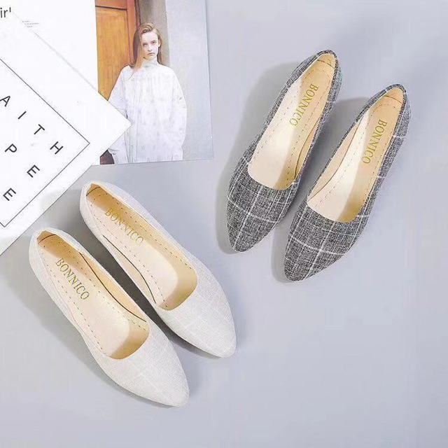 Ladies flat shoes women loafers shoes Shopee Philippines