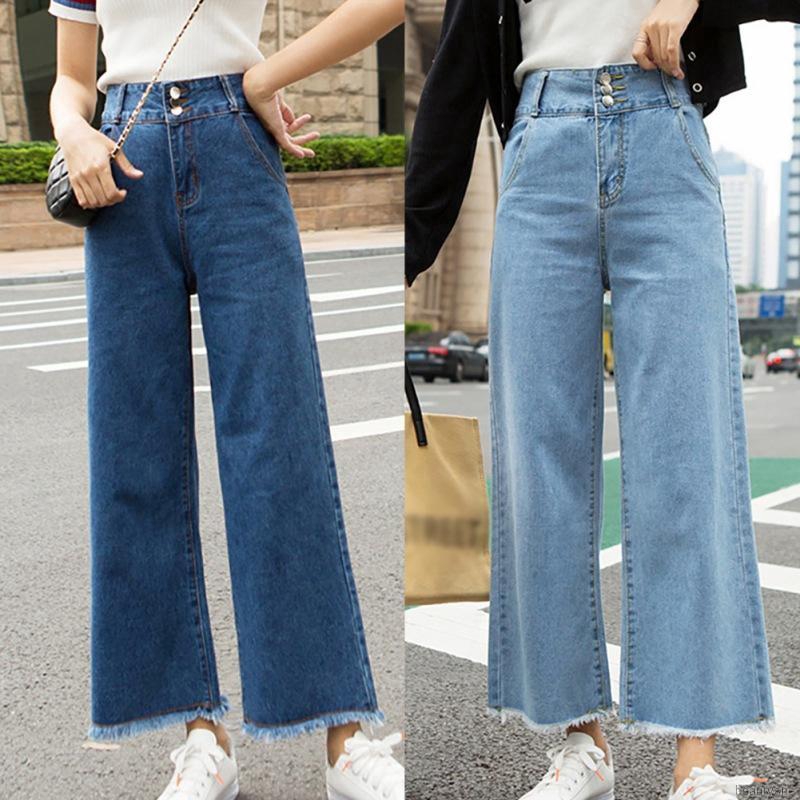 womens denim crops