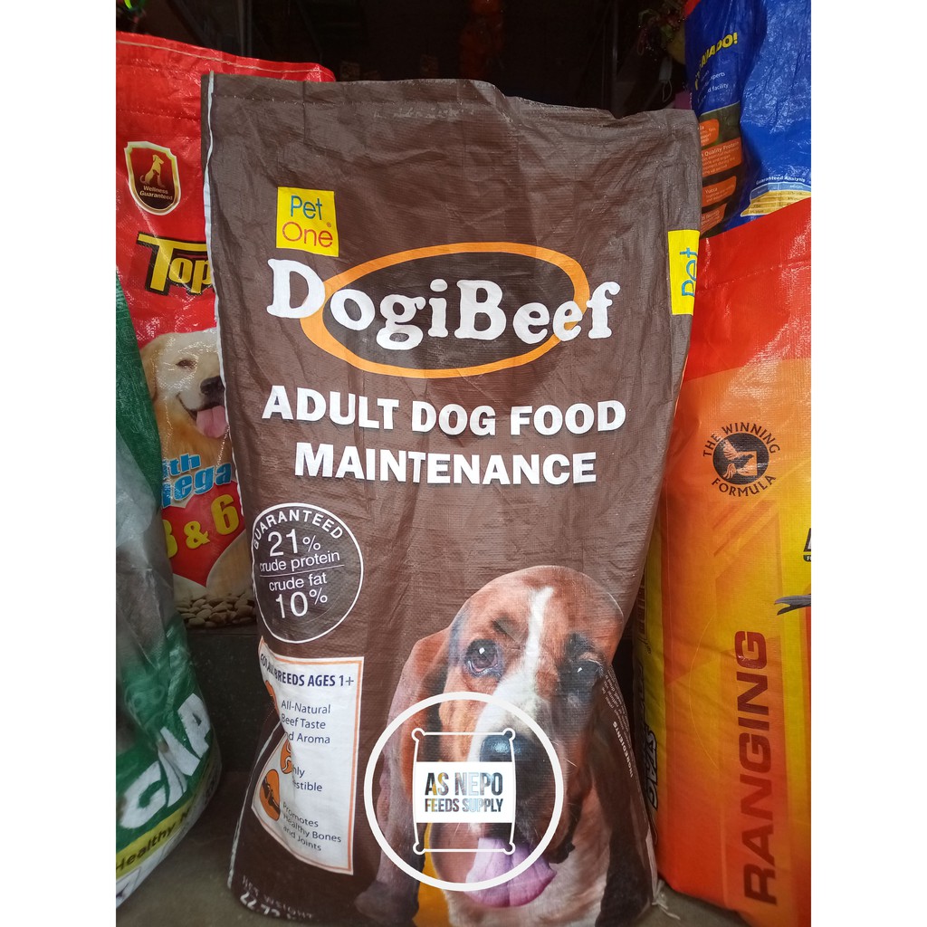 Pet One Dog Food Adult Dogi Beef (22.7 kg) Shopee Philippines