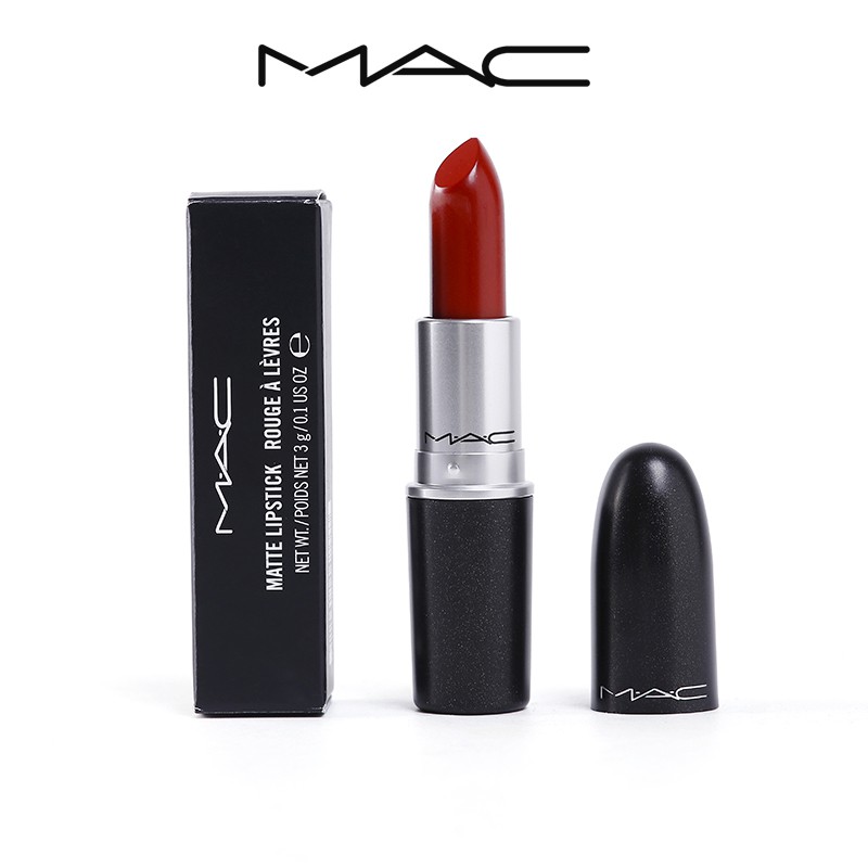 MAC Matte Lipstick Rouge A Levres ( 602 Chili, 612 Russian Red, 646  Marrakesh, 607 Lady Danger) | Shopee Philippines