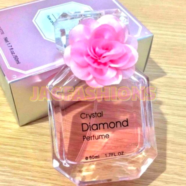 crystal diamond perfume pure and fresh