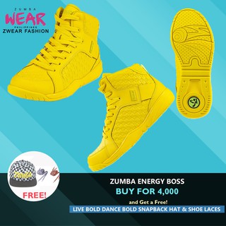zumba energy boss shoes yellow