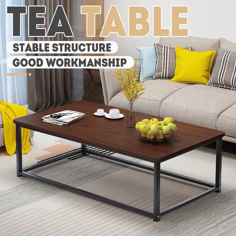 Living room coffee table Big Size center table Wooden table Household