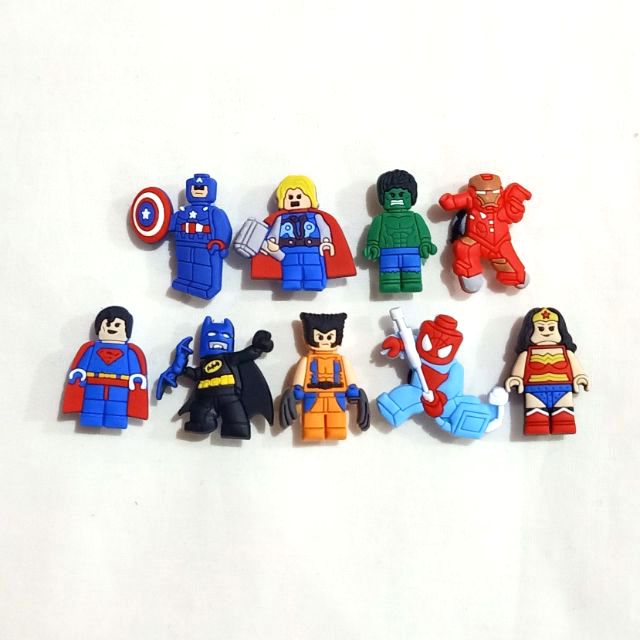 marvel croc charms