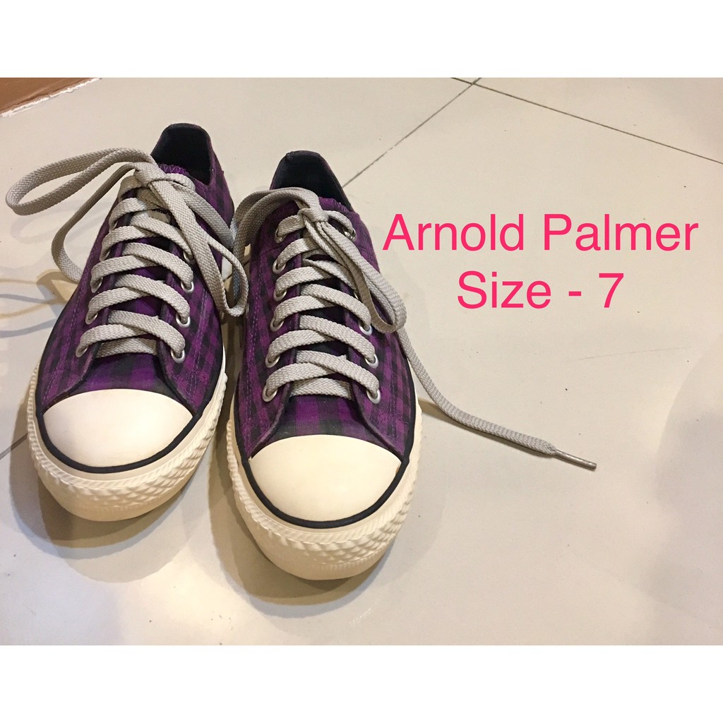 Original Arnold Palmer Canvas Shoes Sneakers Shopee Philippines