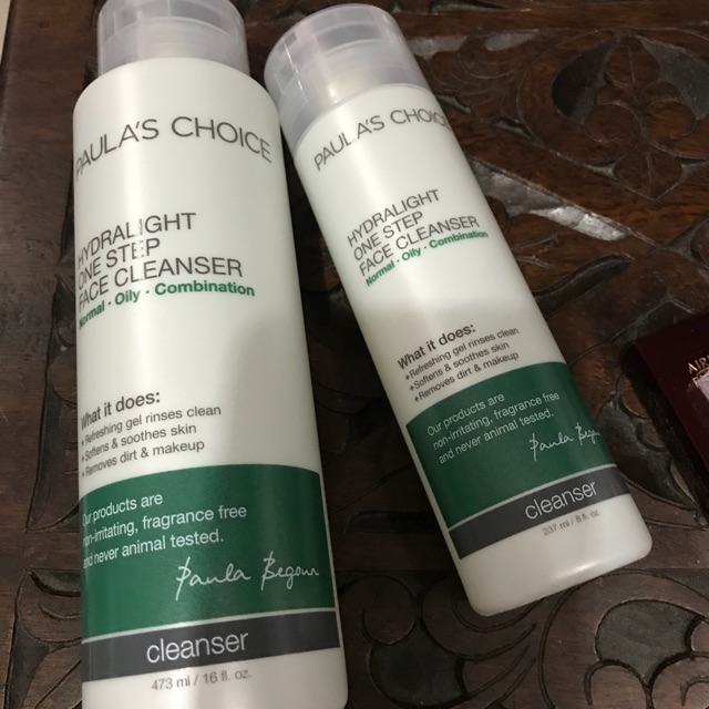 hydralight one step face cleanser