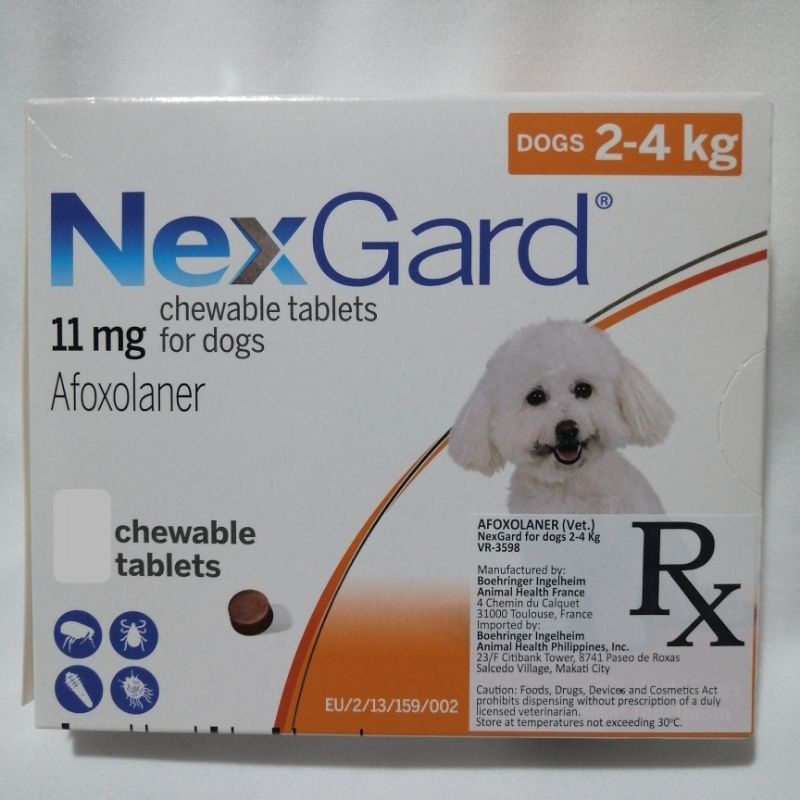NEXGARD SPECTRA (1 TABLET) / NEXGARD Afoxolaner (1 TABLET) - WITH ...
