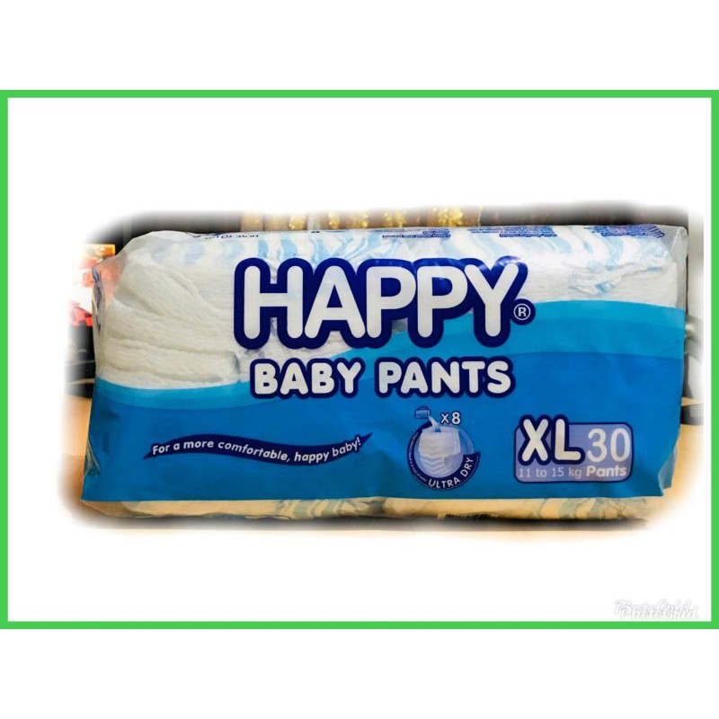 Happy Baby Pants Generic - XL (30pads) | Shopee Philippines
