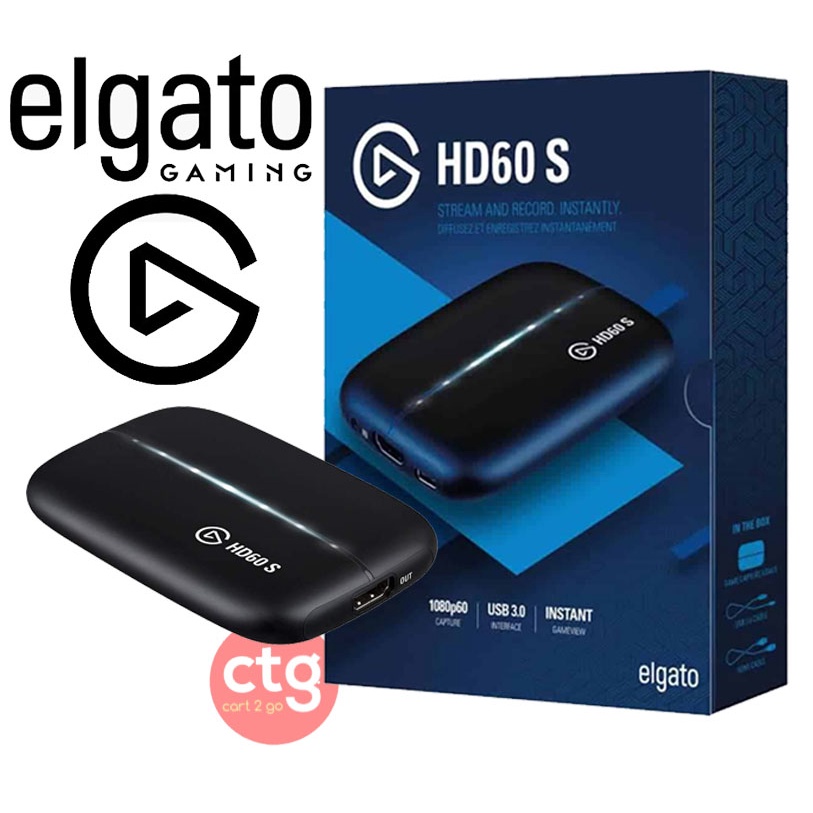 Elgato Hd60 S External Capture Card Stream Record In 1080p60 On Playstation Xbox Obs Youtube Pc Shopee Philippines