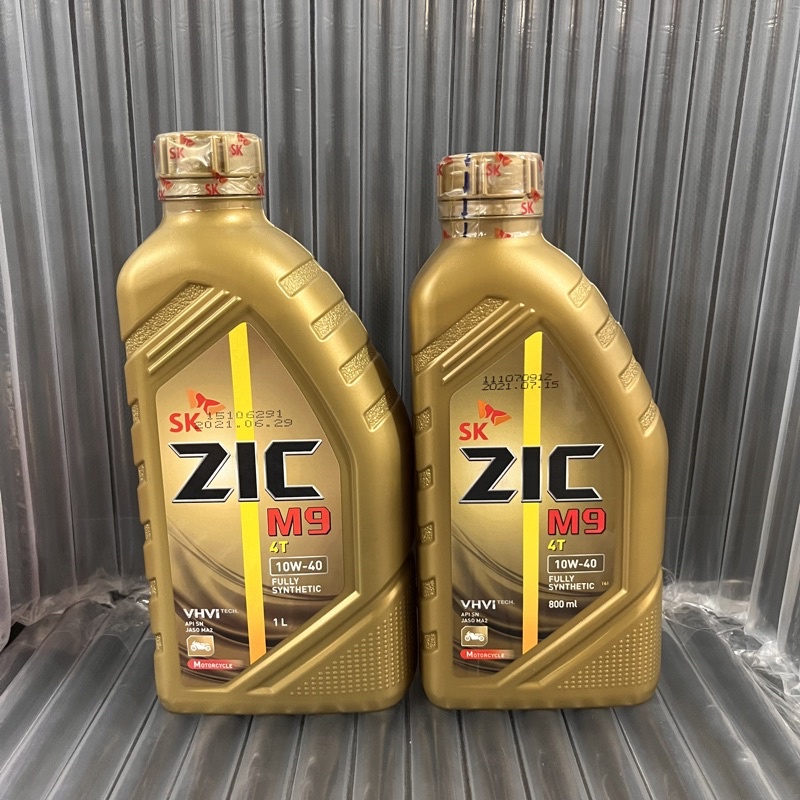 Zic M9 Engine Oil Fully Synthetic | Shopee Philippines