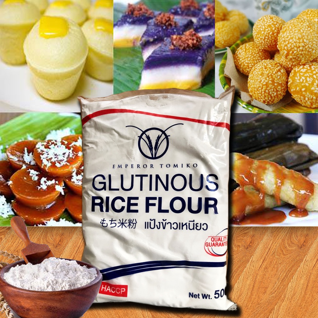Rice Flour Glutinous Rice Flour/ "Malagkit" Powder 500g Shopee