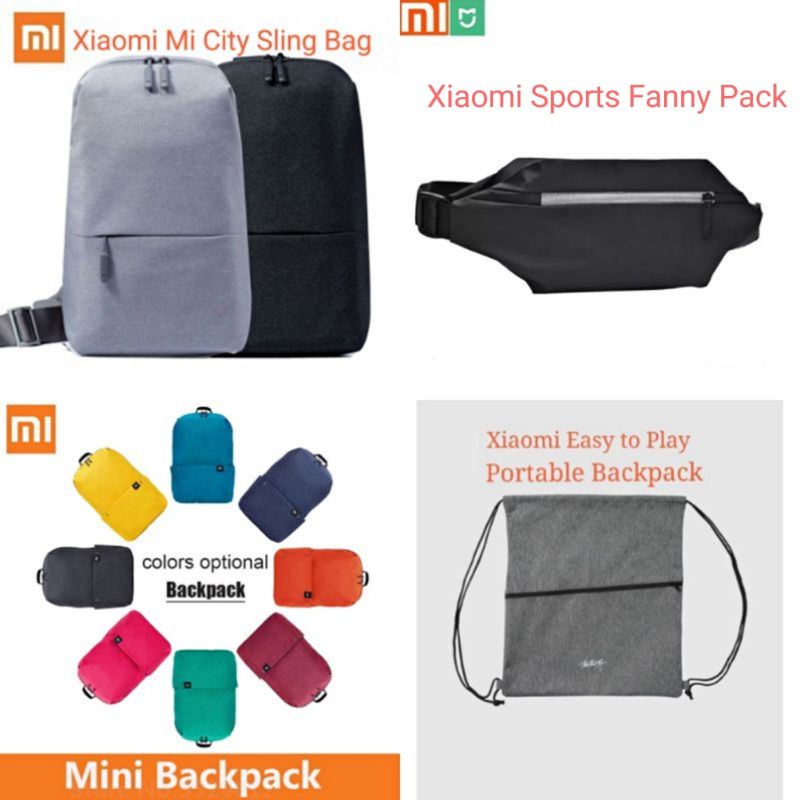 Xiaomi Mi City Sling Body Bag / Fanny Pack Chest Shoulder Bag ...
