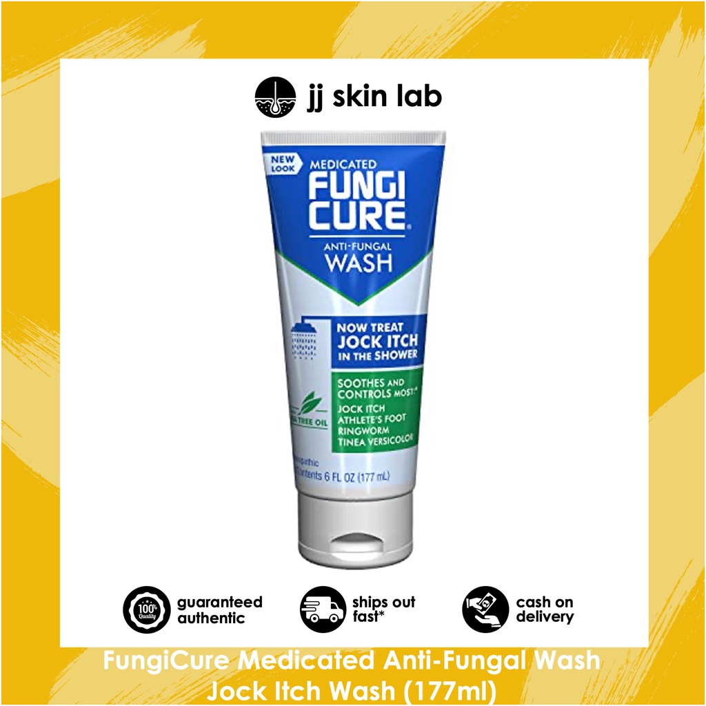 FungiCure Medicated AntiFungal Wash Jock Itch Wash 177ml Shopee