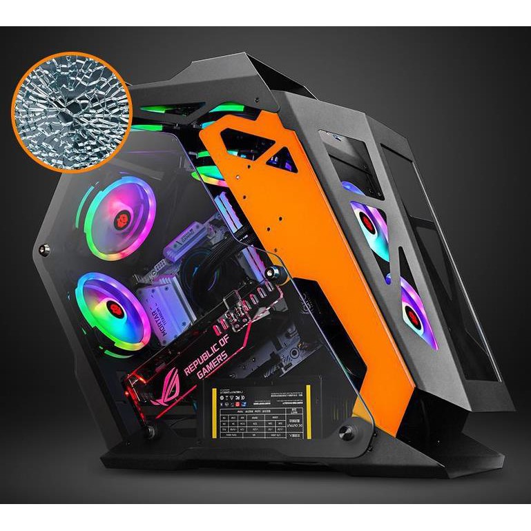 Futuristic CPU Gaming case Shopee Philippines
