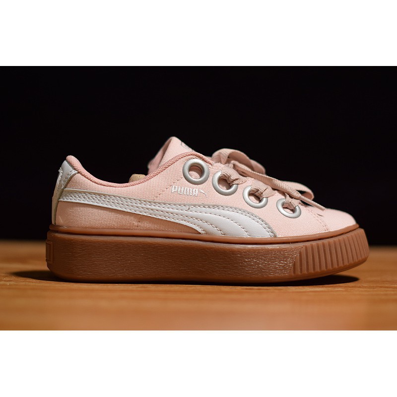 puma suede platform kiss women's