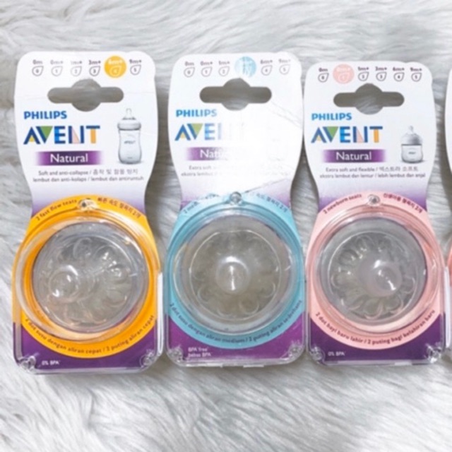 philips avent natural teat 6m 