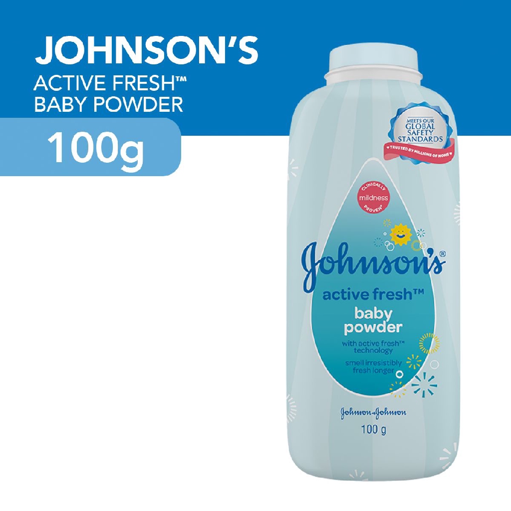 johnson's active fresh powder