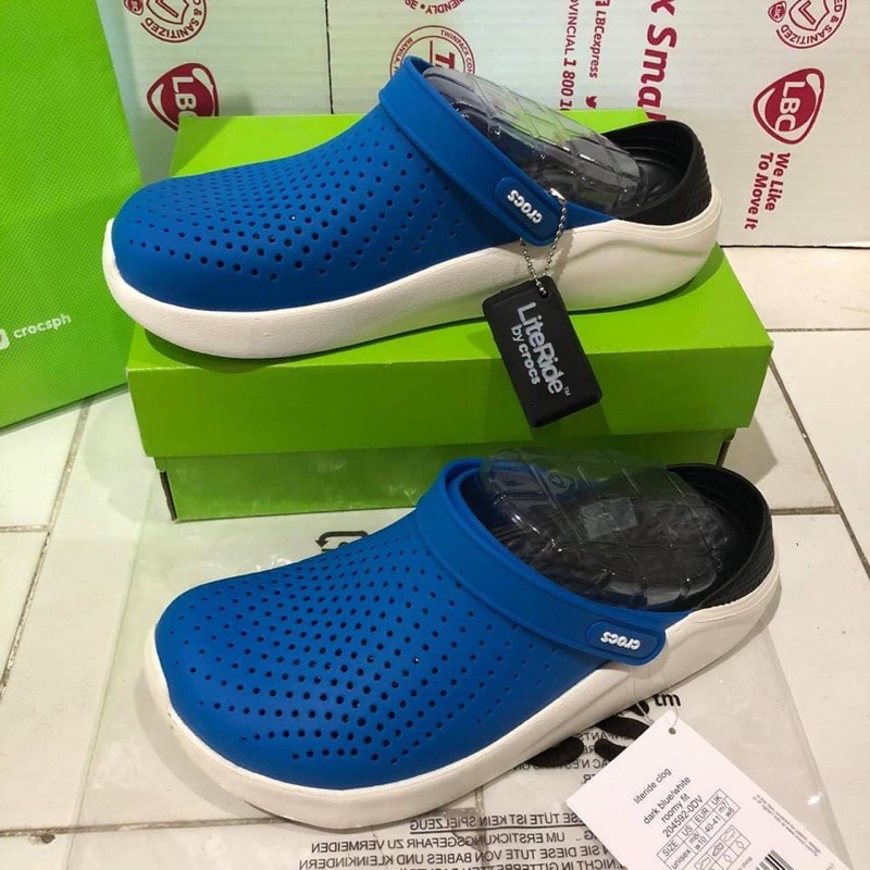 Crocs LiteRide Clog - Royal Blue | Shopee Philippines