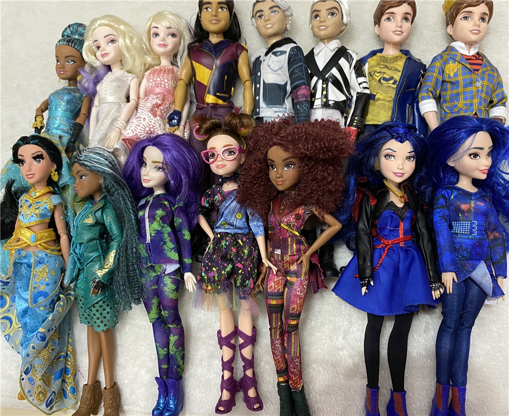 Disney Descendants Descendants Isle Of The Lost Collection Doll 4-Pack ...