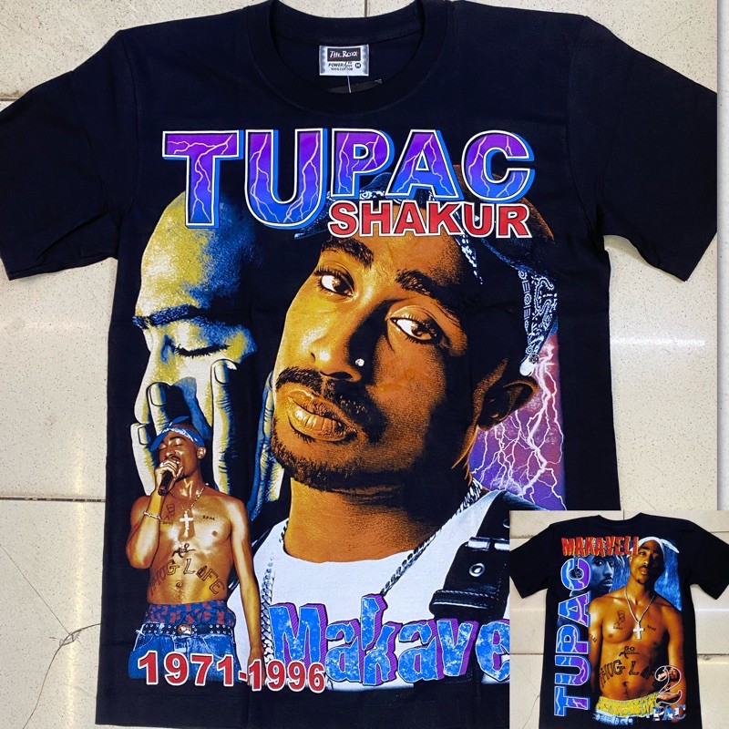 Tupac Shakur Black Shirt | Shopee Philippines